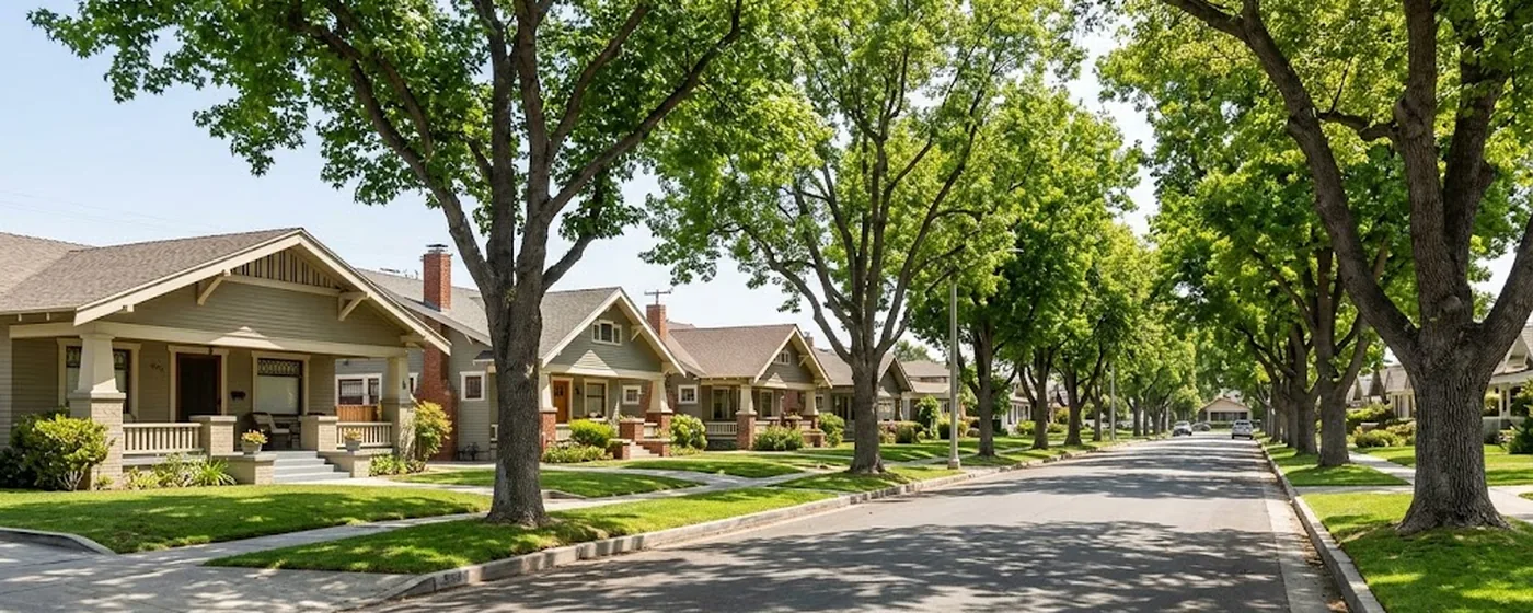 Buy a home in Pasadena CA — get 1% cash back Pasadena Arroyo Seco craftsman bungalow neighborhood with mature trees and mountain backdrop — Portfolio Home Realty buyer agent